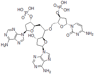 CAS#: 70419-16-8， Deoxyadenylyl-(3'-5')-Deoxycytidylyl-(3'-5')-Deoxyadenosine