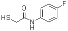 structure of CAS# 70453-50-8, N-(4-Fluorophenyl)-2-mercaptoacetamide;MFCD00115449;N-(4-fluorophenyl)-2-mercaptoacetamide;N1-(4-fluorophenyl)-2-mercaptoacetamide