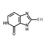 CAS#: 705280-48-4， 2-Thioxo-1,2,3,5-tetrahydro-4H-imidazo[4,5-c]pyridin-4-one