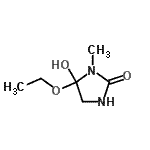 CAS#: 705282-68-4， 5-Ethoxy-5-hydroxy-1-methyl-2-imidazolidinone