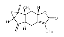 CAS#: 70578-36-8， (4aS)-4aalpha,5,5aalpha,6,6aalpha,6b,7,7abeta-Octahydro-3,6bbeta-Dimethyl-5-Methylenecycloprop[2,3]Indeno[5,6-b]Furan-2(4H)-One
