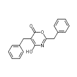CAS#: 70611-44-8， 2,5-Dibenzyl-4-hydroxy-6H-1,3-oxazin-6-one