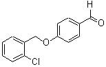 结构式 CAS# 70627-21-3, 4-[(2-氯苄基)氧基]苯甲醛