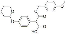 CAS#: 70653-29-1， ((4-Methoxyphenyl)Methyl) Hydrogen (4-((Tetrahydro-2H-Pyran-2-Yl)Oxy)Phenyl)Malonate