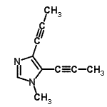CAS#: 706785-34-4， 1-Methyl-4,5-di(1-propyn-1-yl)-1H-imidazole