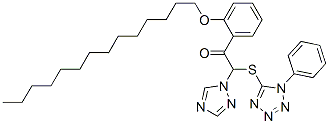 CAS#: 70679-13-9， 2-[(1-Phenyl-1H-Tetrazol-5-Yl)Thio]-O-(Tetradecyloxy)-2-(1H-1,2,4-Triazol-1-Yl)Acetophenone
