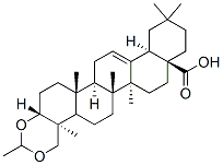 CAS#: 70786-50-4， (3beta,4alpha)-3,23-(Ethylidenebis(Oxy))-Olean-12-En-28-Oic Acid