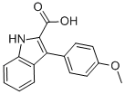 CAS#: 70794-11-5， 3-(4-Methoxy-Phenyl)-1H-Indole-2-Carboxylic Acid