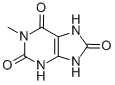 structure of CAS# 708-79-2, 7,9-Dihydro-1-Methyl-1H-Purine-2,6,8(3H)-Trione;1-Methyluric Acid;St5298901;7,9-Dihydro-1-Methyl-1H-Purine-2,6,8(3H)-Trione