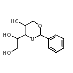 structure of CAS# 70831-50-4, 1,3-O-Benzylidenepentitol;1,3-O-BENZYLIDENE-D-ARABITOL;TimTec1_005173