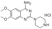 CAS#: 70843-11-7， 6,7-dimethoxy-2-piperazin-1-ylquinazolin-4-amine hydrochloride