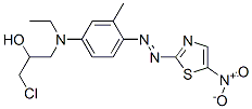 CAS#: 70865-21-3， 1-Chloro-3-[Ethyl[3-Methyl-4-[(5-Nitrothiazol-2-Yl)Azo]Phenyl]Amino]Propan-2-Ol