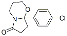 CAS#: 7088-16-6， 8a-(4-Chlorophenyl)-3,4,8,8a-Tetrahydro-2H-Pyrrolo[2,1-b][1,3]Oxazin-6(7H)-One