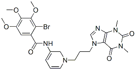CAS#: 70919-94-7， N-[1-[3-(1,3-Dimethyl-2,6-Dioxo-Purin-7-Yl)Propyl]Pyridin-5-Yl]-3,4,5- Trimethoxy-Benzamide Bromide
