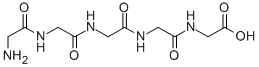 structure of CAS# 7093-67-6, Pentaglycine;2-[[2-[[2-[[2-[(2-Amino-1-Oxoethyl)Amino]-1-Oxoethyl]Amino]-1-Oxoethyl]Amino]-1-Oxoethyl]Amino]Acetic Acid;2-[[2-[[2-[[2-(Glycylamino)Acetyl]Amino]Acetyl]Amino]Acetyl]Amino]Acetic Acid;2-[2-[2-[2-(2-Aminoethanoylamino)Ethanoylamino]Ethanoylamino]Ethanoylamino]Ethanoic Acid