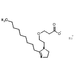 CAS#: 70942-02-8， Sodium 3-[2-(2-nonyl-4,5-dihydro-1H-imidazol-1-yl)ethoxy]propanoate