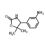 CAS#: 709665-88-3， 4-(3-Aminophenyl)-5,5-dimethyl-1,3-oxazolidin-2-one