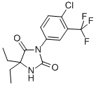 CAS#: 70974-25-3， 3-(4-Chloro-alpha,alpha,alpha-Trifluoro-M-Tolyl)-5,5-Diethy L-Hydantoin