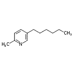 CAS#: 710-40-7， 5-Hexyl-2-methylpyridine