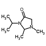 CAS#: 710355-36-5， 3-Isopropyl-1,2-dimethyl-4-imidazolidinone