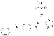 CAS#: 71077-36-6， 2-[[4-[Benzylmethylamino]Phenyl]Azo]-3-Methylthiazolium Methyl Sulphate