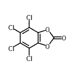 CAS#: 711-62-6， 4,5,6,7-Tetrachloro-1,3-benzodioxol-2-one