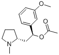 CAS#: 71157-73-8， (R*,S*)-alpha-(3-Methoxyphenyl)-1-Methyl-2-Pyrrolidineethanol Acetate (Ester)