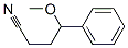 structure of CAS# 71172-63-9, gamma-Methoxybenzenebutyronitrile;4-Methoxy-4-Phenyl-Butanenitrile;4-Methoxy-4-Phenyl-Butyronitrile
