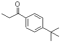 结构式 CAS# 71209-71-7, 1-[4-叔丁基苯基]-1-丙酮