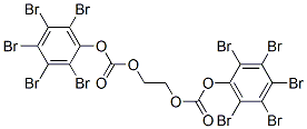 CAS#: 71216-02-9， 1,1'-(1,2-Ethanediyl)Bis[(Oxycarbonyl)Oxy]Bis(2,3,4,5,6-Pentabromobenzene)