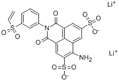结构式 CAS# 71231-14-6, 荧光黄Vs二锂盐