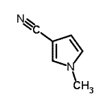 CAS#: 7126-46-7， 1-Methyl-1H-pyrrole-3-carbonitrile