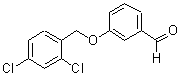 结构式 CAS# 71289-64-0, 3-[(2,4-二氯苄基)氧基]苯甲醛