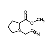 CAS#: 713540-68-2， Methyl 1-(cyanomethyl)prolinate
