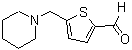 CAS#: 7136-41-6， 5-(1-Piperidinylmethyl)-2-thiophenecarbaldehyde