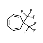 CAS#: 714-82-9， 7,7-Bis(trifluoromethyl)-1,3,5-cycloheptatriene