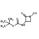 CAS#: 71405-01-1， 2-Methyl-2-propanyl (1-hydroxy-2-oxo-3-azetidinyl)carbamate