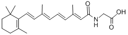 CAS#: 71407-30-2， N-(Carboxymethyl)Retinamide