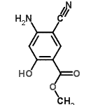 CAS#: 71408-00-9， Methyl 4-amino-5-cyano-2-hydroxybenzoate