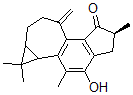 CAS#: 71424-66-3， 1,1abeta,4,5,7,8,9,9abeta-Octahydro-3-Hydroxy-1,1,2,5a-Tetramethyl-7-Methylene-6H-Cyclopropa[3,4]Cyclohepta[1,2-e]Indene-6-One