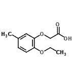 CAS#: 714251-60-2， (2-Ethoxy-5-methylphenoxy)acetic acid