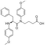 CAS#: 71455-81-7， N-(N-(p-Methoxybenzoyl)Phenylalanyl)-4-(p-Anisidino)Butyric Acid