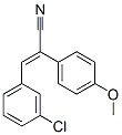 CAS#: 7146-74-9， 3-(3-Chlorophenyl)-2-(4-Methoxyphenyl)Prop-2-Enenitrile
