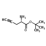 CAS#: 71460-04-3， 2-Methyl-2-propanyl (2S)-2-amino-4-pentynoate