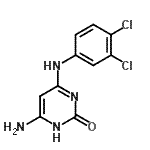CAS#: 7147-26-4， 6-Amino-4-[(3,4-dichlorophenyl)amino]-2(1H)-pyrimidinone