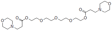 CAS#: 71487-08-6， 4-Morpholinepropanoic Acid Oxybis(2,1-Ethanediyloxy-2,1-Ethanediyl)Ester