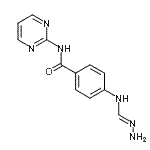 CAS#: 714907-42-3， 4-{[(E)-Hydrazonomethyl]amino}-N-(2-pyrimidinyl)benzamide