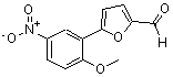 结构式 CAS# 714939-06-7, 5-(2-甲氧基-5-硝基苯基)-2-糠醛