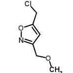 CAS#: 71495-01-7， 5-(Chloromethyl)-3-(methoxymethyl)-1,2-oxazole