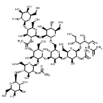 structure of CAS# 71496-53-2, beta-D-Galactopyranosyl-(1->4)-2-acetamido-2-deoxy-beta-D-glucopyranosyl-(1->2)-alpha-D-mannopyranosyl-(1->3)-[beta-D-galactopyranosyl-(1->4)-2-acetamido-2-deoxy-beta-D-glucopyranosyl-(1->2)-alpha-D-mannopyranosyl-(1->6)]-beta-D-mannopyranosyl-(1->4)-2-acetamido-2-deoxy-beta-D-glucopyranosyl-(1->4)-2-acetamido-2-deoxy-D-glucose;D-Glucose<wbr>, O-β-D-g<wbr>alactopyr<wbr>anosyl-(1<wbr>->4)-O<wbr>-2-(acety<wbr>lamino)-2<wbr>-deoxy-β-<wbr>D-glucopy<wbr>ranosyl-(<wbr>1->2)-<wbr>O-α-D-man<wbr>nopyranos<wbr>yl-(1-&gt<wbr>;3)-O-[O-<wbr>β-D-galac<wbr>topyranos<wbr>yl-(1-&gt<wbr>;4)-O-2-(<wbr>acetylami<wbr>no)-2-deo<wbr>xy-β-D-&#<wbr>xA;glucop<wbr>yranosyl-<wbr>(1->2)<wbr>-α-D-mann<wbr>opyranosy<wbr>l-(1-><wbr>6)]-O-β-D<wbr>-mannopyr<wbr>anosyl-(1<wbr>->4)-O<wbr>-2-(acety<wbr>lamino)-2<wbr>-deoxy-β-<wbr>D-glucopy<wbr>ranosyl-(<wbr>1->4)-<wbr>2-(acetyl<wbr>amino)-2-<wbr>deoxy-;MANNOTRIOSE-DI- ,BIS;β-D-Galac<wbr>topyranos<wbr>yl-(1-&gt<wbr>;4)-2-ace<wbr>tamido-2-<wbr>deoxy-β-D<wbr>-glucopyr<wbr>anosyl-(1<wbr>->2)-α<wbr>-D-mannop<wbr>yranosyl-<wbr>(1->3)<wbr>-[β-D-gal<wbr>actopyran<wbr>osyl-(1-&<wbr>gt;4)-2-a<wbr>cetamido-<wbr>2-deoxy-β<wbr>-D-glucop<wbr>yranosyl-<wbr>(1->2)<wbr>-α-D-m&#x<wbr>A;annopyr<wbr>anosyl-(1<wbr>->6)]-<wbr>β-D-manno<wbr>pyranosyl<wbr>-(1->4<wbr>)-2-aceta<wbr>mido-2-de<wbr>oxy-β-D-g<wbr>lucopyran<wbr>osyl-(1-&<wbr>gt;4)-2-a<wbr>cetamido-<wbr>2-deoxy-D<wbr>-glucose